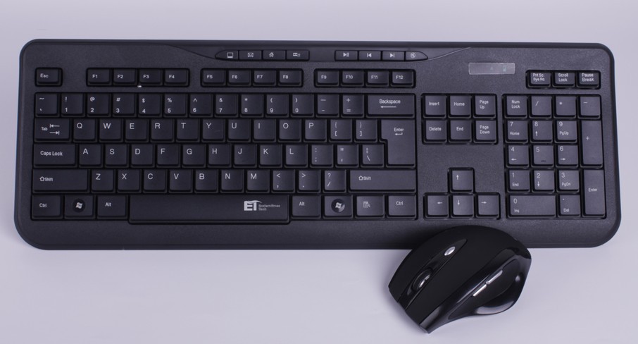 ET A-04 无线2.4G键鼠套装 高效办公与舒适体验的理想选择